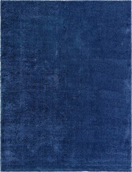 Navy Blue 10' x 13' 1 Solo Rectangle Rug