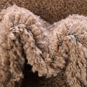 Light Brown 2' 2 x 6' 7 Solo Runner Area Rug Thick Soft Touch Fluffy & Plush Shaggy Pile