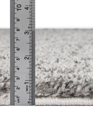 Gray 2' x 4' 1 Solo Runner Rug
