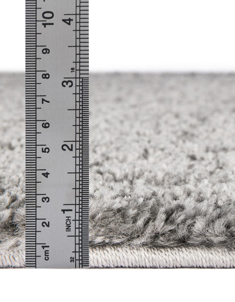 Gray 2' x 5' 3 Solo Runner Area Rug Thick Soft Touch Fluffy & Plush Shaggy Pile Durable Minimalist Carpet for Classic Interior Design for Sale at Rug Engine
