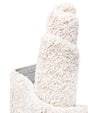 Ivory 10' x 14' 1 Solo Rectangle Area Rug Thick Soft Touch Fluffy & Plush Shaggy Pile Durable Minimalist Carpet for Classic Interior Design for Sale at Rug Engine