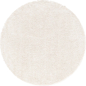 Ivory 8' x 8' Solo Round Rug