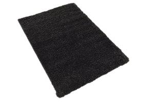 Charcoal 2' 2 x 3' 1 Solo Rectangle Area Rug Thick Soft Touch Fluffy & Plush Shaggy Pile