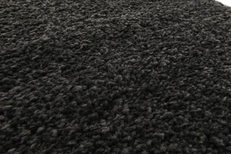 Charcoal 2' 2 x 3' 1 Solo Rectangle Area Rug Thick Soft Touch Fluffy & Plush Shaggy Pile Durable Minimalist Carpet for Classic Interior Design for Sale at Rug Engine