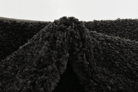Charcoal 2' 2 x 3' 1 Solo Rectangle Area Rug Thick Soft Touch Fluffy & Plush Shaggy Pile Durable Minimalist Carpet for Classic Interior Design for Sale at Rug Engine