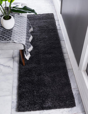 Charcoal 2' 2 x 13' 1 Solo Runner Rug