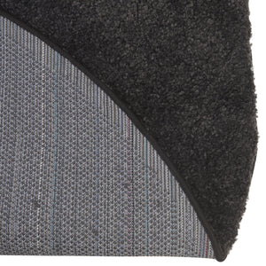 Charcoal 8' x 8' Solo Round Rug