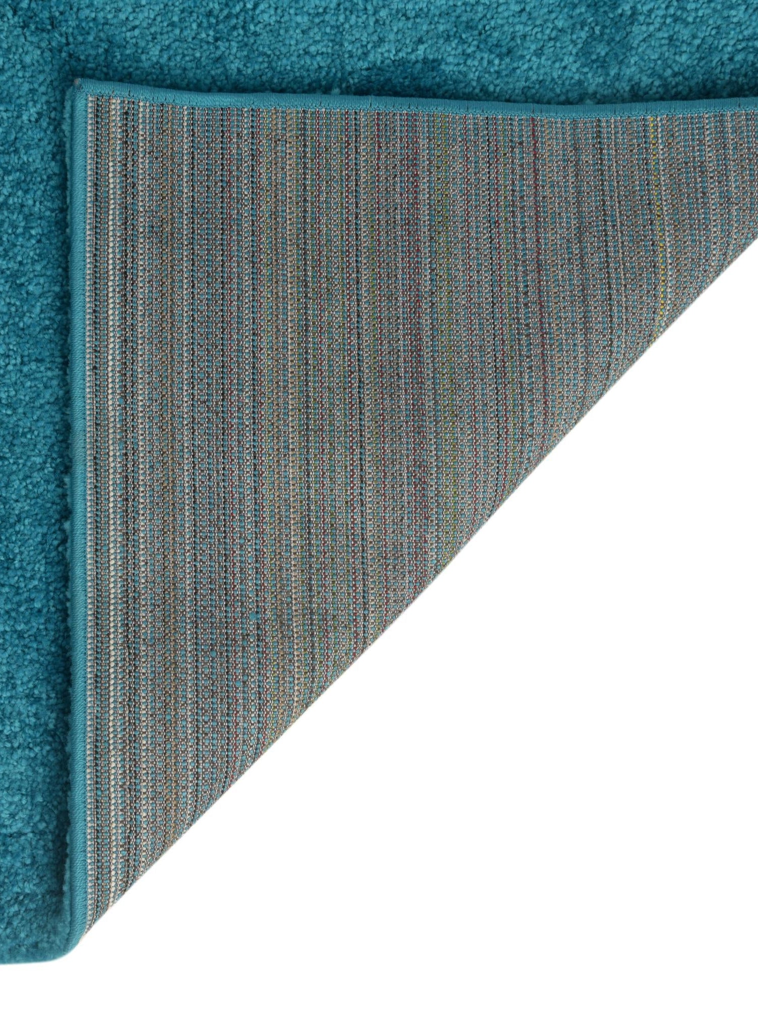 Turquoise 2' 2 x 3' 1 Solo Rectangle Area Rug Thick Soft Touch Fluffy & Plush Shaggy Pile Durable Minimalist Carpet for Classic Interior Design for Sale at Rug Engine