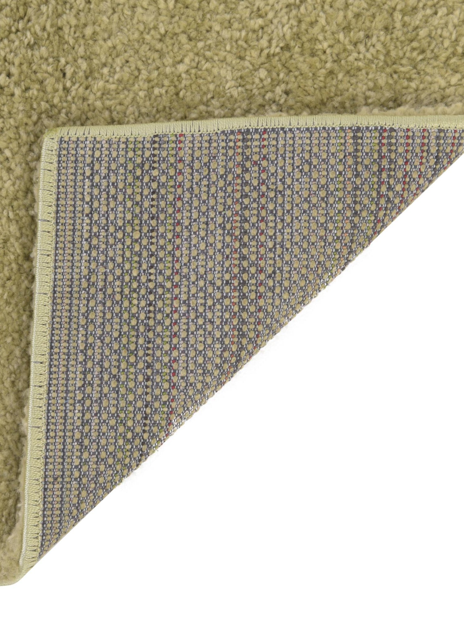 Light Green 8' x 10' Solo Rectangle Area Rug Thick Soft Touch Fluffy & Plush Shaggy Pile