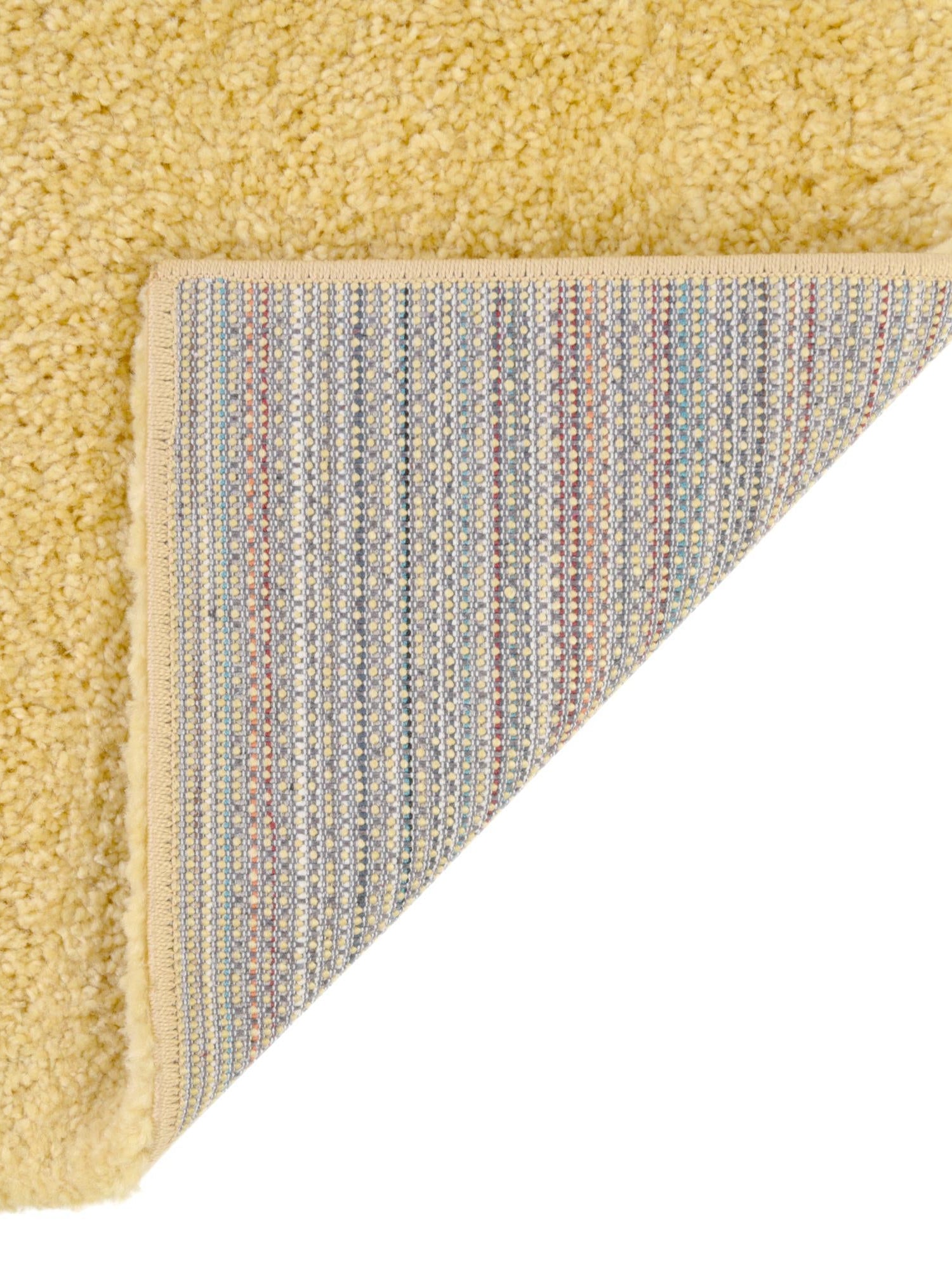Yellow 10' x 13' 1 Solo Rectangle Area Rug Thick Soft Touch Fluffy & Plush Shaggy Pile Durable Minimalist Carpet for Classic Interior Design for Sale at Rug Engine