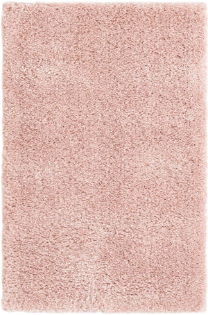 Pink 2' 2 x 3' 1 Solo Rectangle Area Rug Thick Soft Touch Fluffy & Plush Shaggy Pile