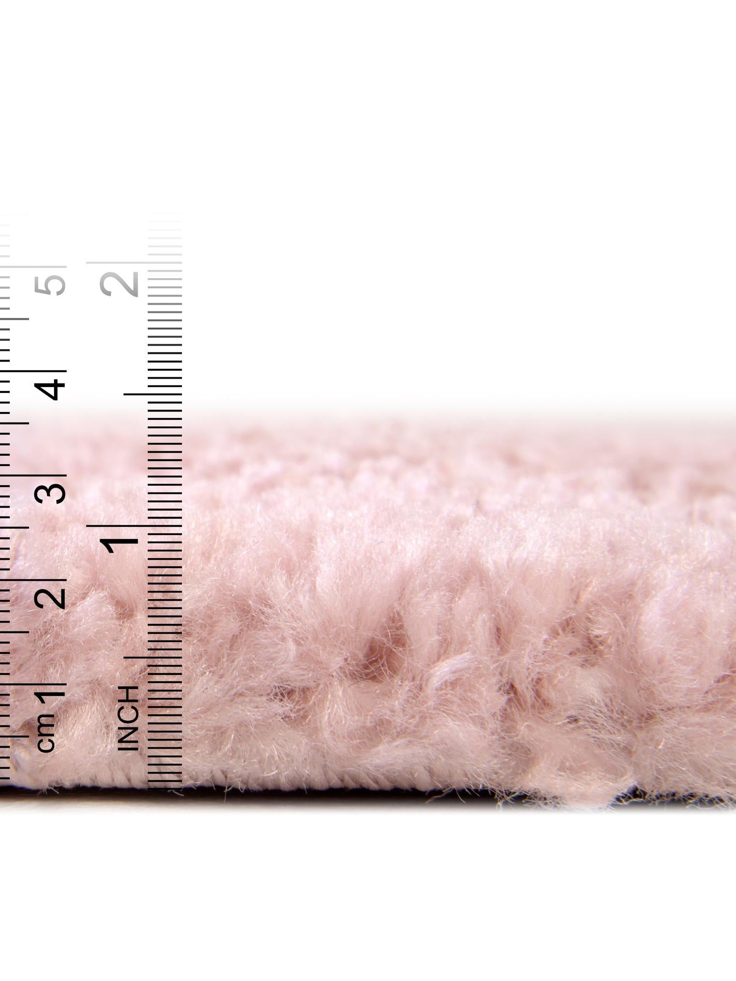 Pink 2' 2 x 13' 1 Solo Runner Area Rug Thick Soft Touch Fluffy & Plush Shaggy Pile Durable Minimalist Carpet for Classic Interior Design for Sale at Rug Engine