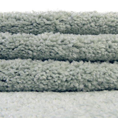 Sea Salt Blue 2' 2 x 3' 1 Solo Rectangle Area Rug Thick Soft Touch Fluffy & Plush Shaggy Pile Durable Minimalist Carpet for Classic Interior Design for Sale at Rug Engine