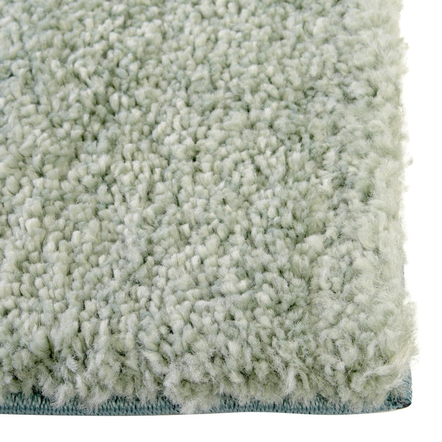 Sea Salt Blue 2' 2 x 13' 1 Solo Runner Area Rug Thick Soft Touch Fluffy & Plush Shaggy Pile