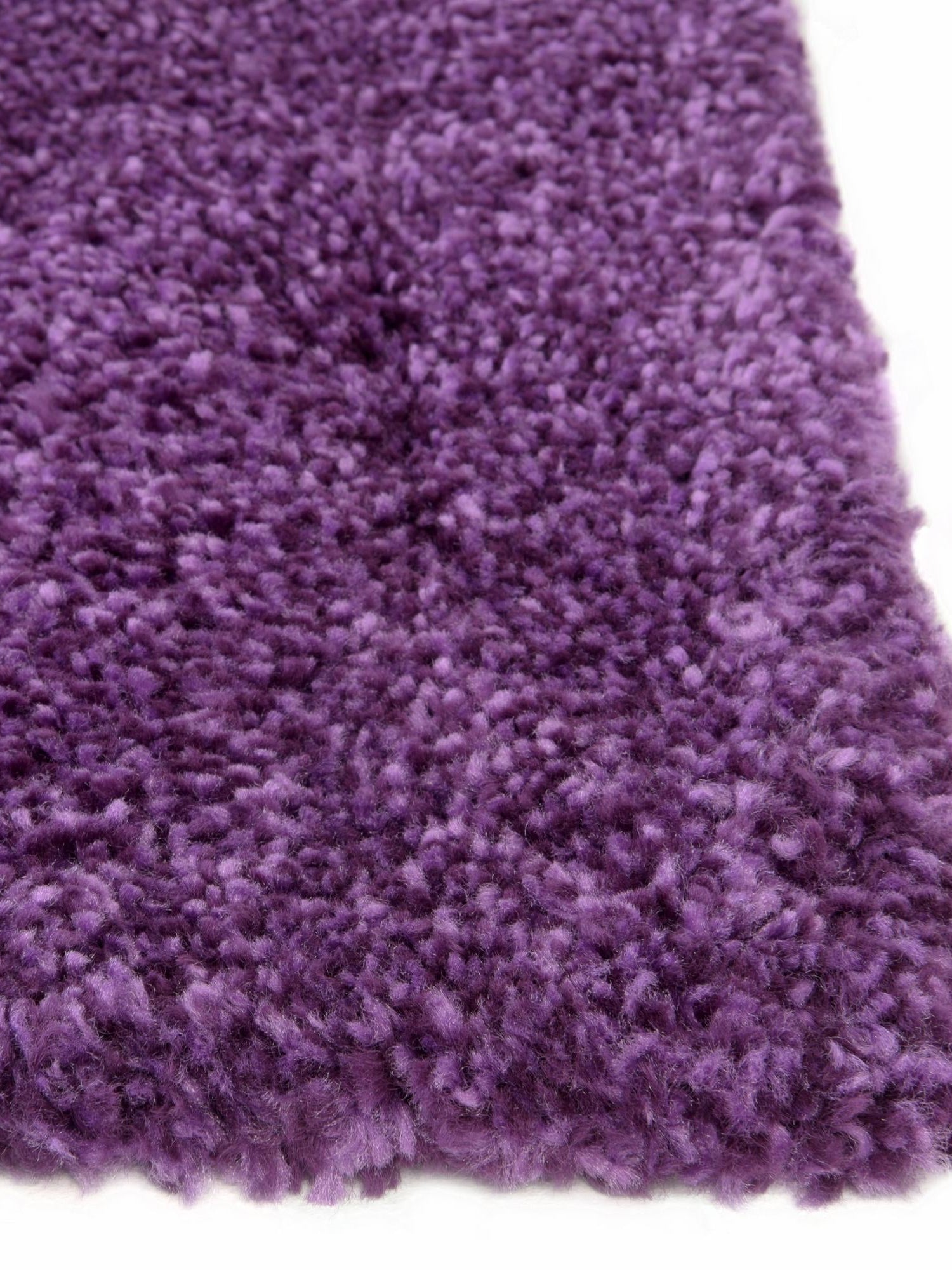 Violet 4' 1 x 6' 1 Solo Rectangle Area Rug Thick Soft Touch Fluffy & Plush Shaggy Pile Durable Minimalist Carpet for Classic Interior Design for Sale at Rug Engine