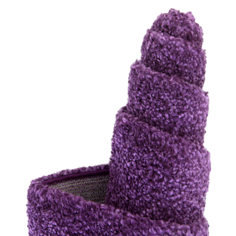 Violet 7' 1 x 10' Solo Rectangle Area Rug Thick Soft Touch Fluffy & Plush Shaggy Pile Durable Minimalist Carpet for Classic Interior Design for Sale at Rug Engine