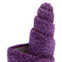 Violet 3' 3 x 3' 3 Solo Round Area Rug Thick Soft Touch Fluffy & Plush Shaggy Pile