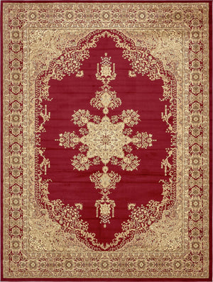 Red 10' x 13' 1 Versailles Rectangle Area Rug