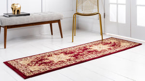 Red 2' 2 x 6' 1 Versailles Runner Area Rug