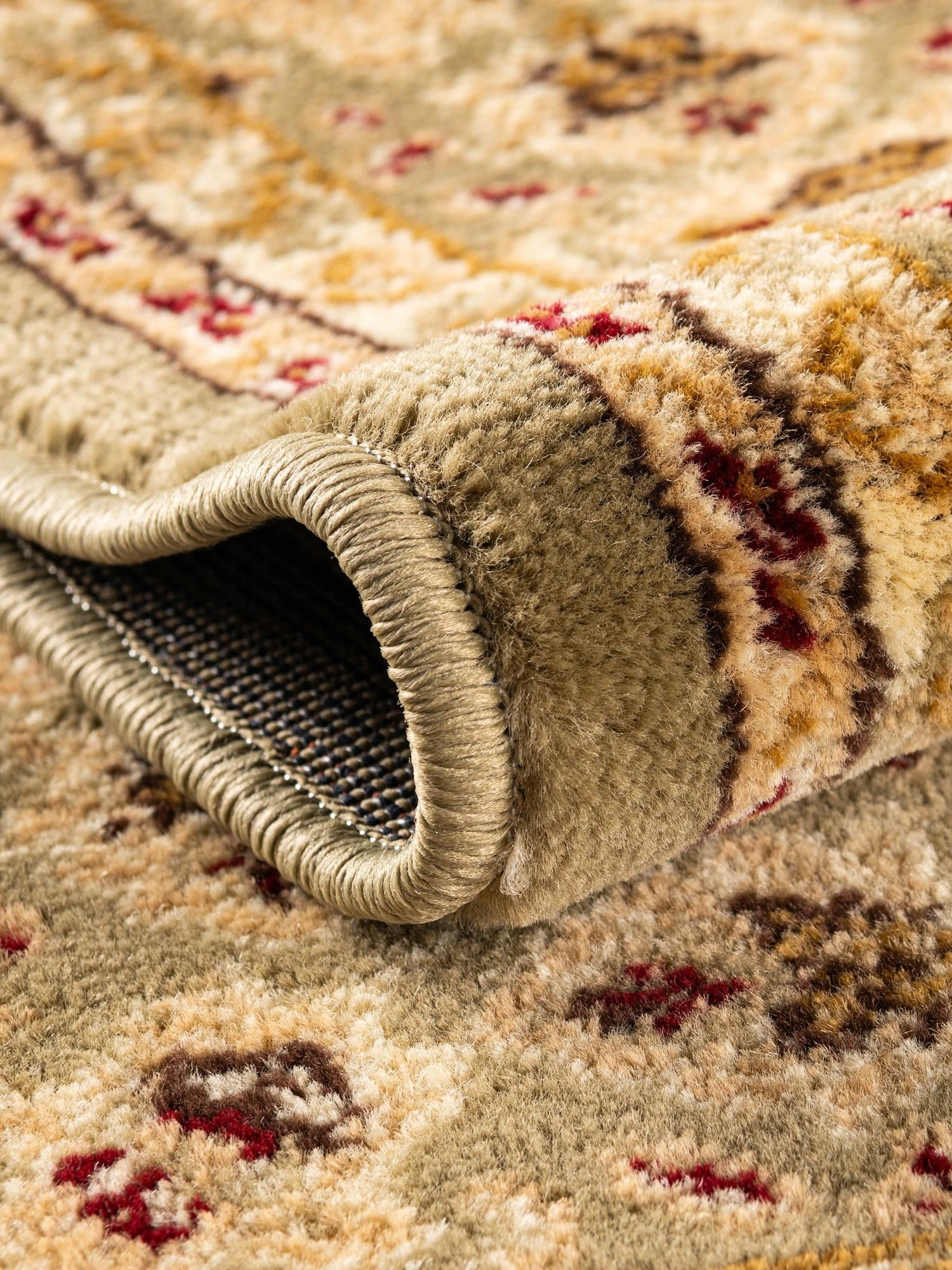 Cream 2' 7 x 10' Versailles Runner Area Rug