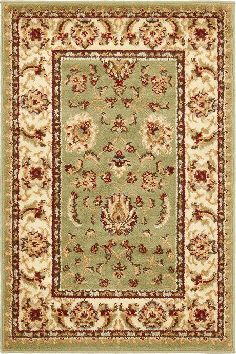 Green 2' x 3' 1 Voyage Rectangle Area Rug