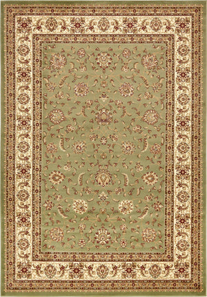 Green 7' 10 x 11' Voyage Rectangle Area Rug