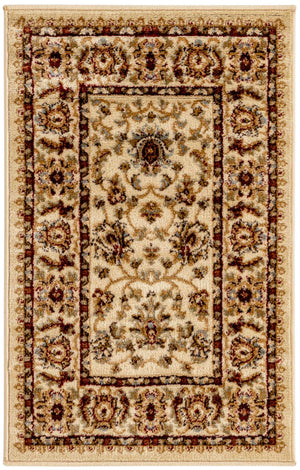 Cream 2' x 3' 1 Voyage Rectangle Rug