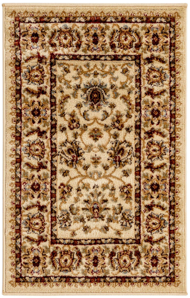 Cream 2' x 3' 1 Voyage Rectangle Rug