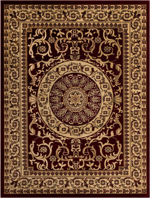Red 10' x 13' 1 Versailles Rectangle Area Rug