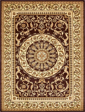 Brown 10' x 13' 1 Versailles Rectangle Area Rug