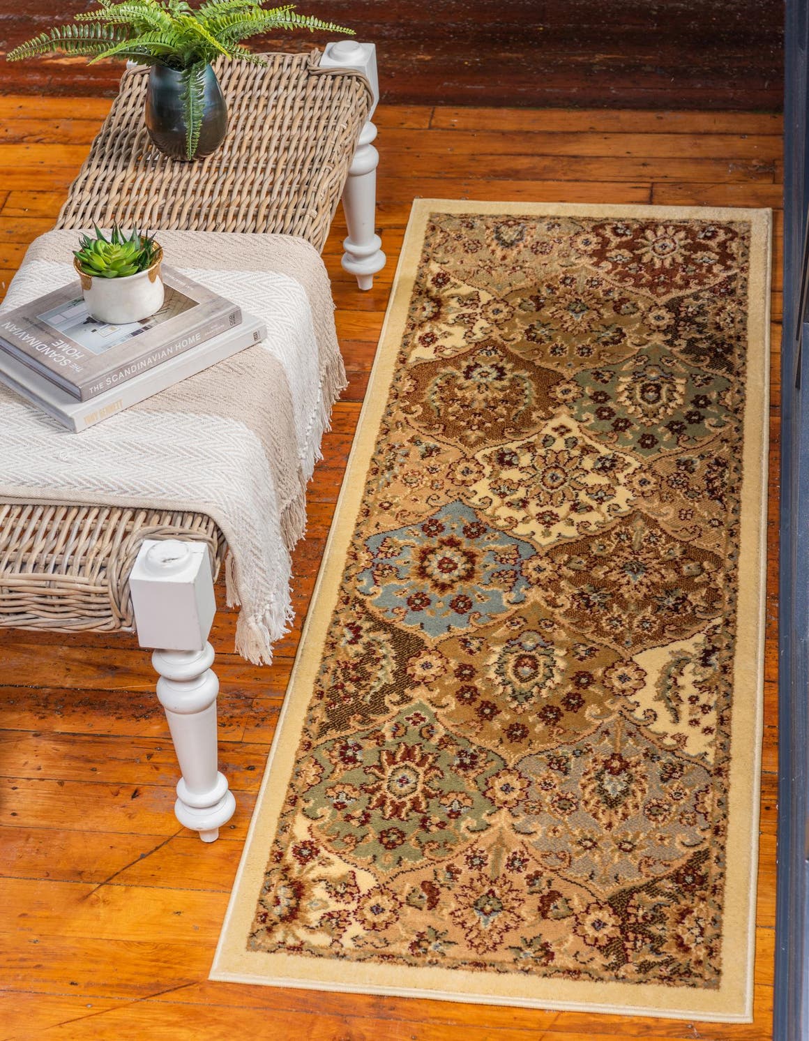 Cream 2' 2 x 6' 1 Voyage Runner Area Rug