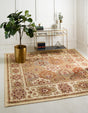 Cream 4' 1 x 4' 1 Voyage Square Area Rug
