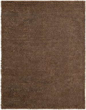 Sandy Brown 7' 10 x 10' Solid Shag Rectangle Area Rug Thick Soft Touch Fluffy & Plush Shaggy Pile