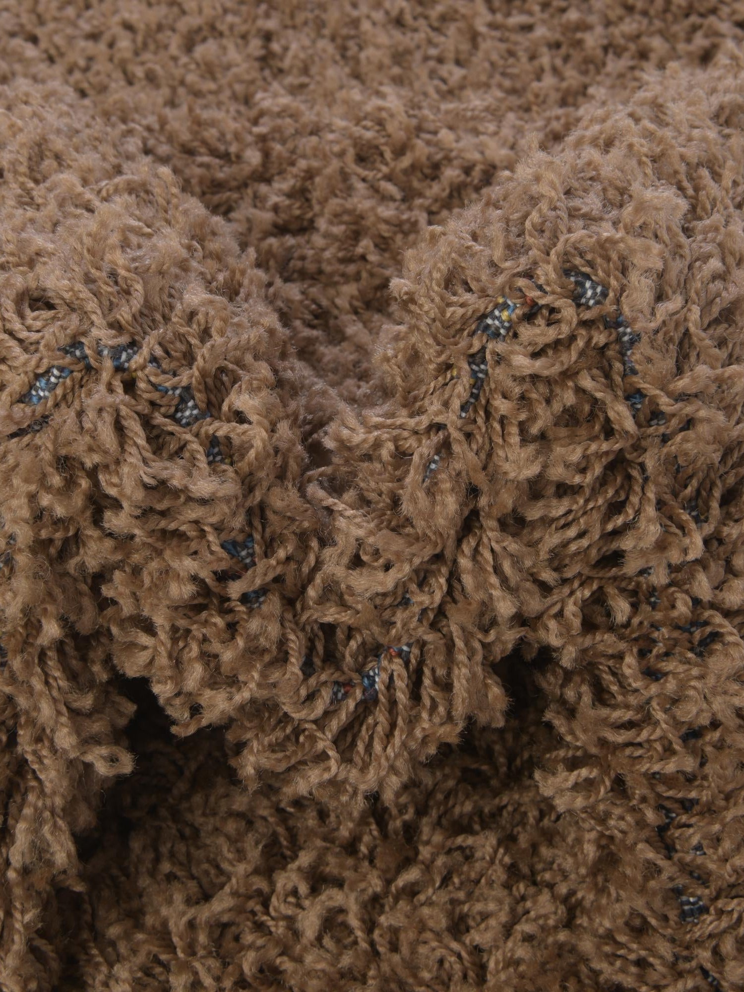 Sandy Brown 2' 7 x 13' 1 Solid Shag Runner Area Rug Thick Soft Touch Fluffy & Plush Shaggy Pile Durable Minimalist Carpet for Classic Interior Design for Sale at Rug Engine