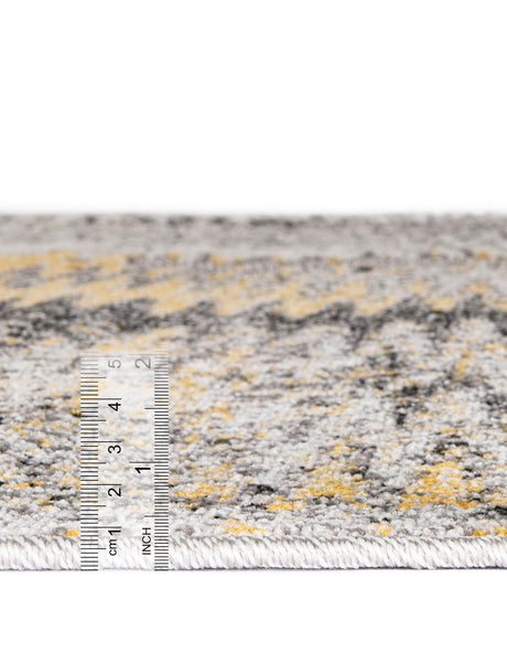 Ivory 4' 1 x 6' 1 Outdoor Modern Rectangle Area Rug Weather Resistant for Patio, Deck, Terrace, Balcony, Porch 100% Polypropylene Modern Outside Carpet for Sale at Rug Engine