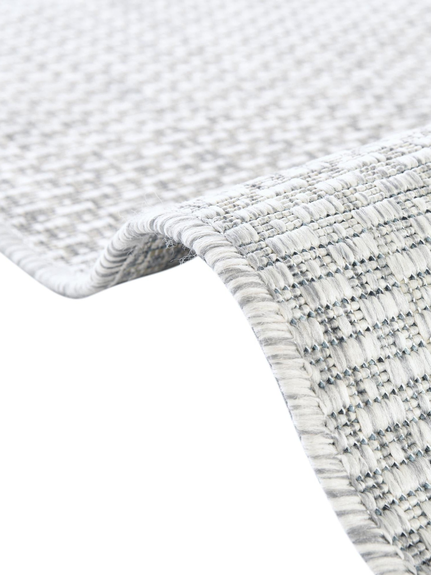 Light Gray 2' 7 x 10' Outdoor Solid Runner Area Rug Weather Resistant for Patio, Deck, Terrace, Balcony, Porch 100% Polypropylene Minimalist Waterproof Carpet for Sale at Rug Engine