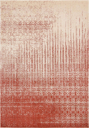 Red 7' 10 x 11' Del Mar Rectangle Area Rug 100% Polypropylene Easy Clean Stain Resistant Vivid Modern Carpet Mat for Home Decor Interior Designing for Sale at Rug Engine