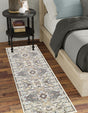 Ivory 2' 11 x 13' 1 Narenj Runner Area Rug 85% Polypropylene & 15% Polyester Traditional Classic Carpet for Living, Dining, Bedrooms, Office for Sale at Rug Engine