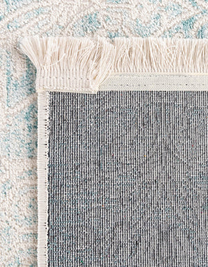 Light Blue 8' x 8' New Classical Square Area Rug 70% Polypropylene & 30% Polyester Traditional Vintage Distressed Carpet for Interior Design Home Decor for Sale at Rug Engine