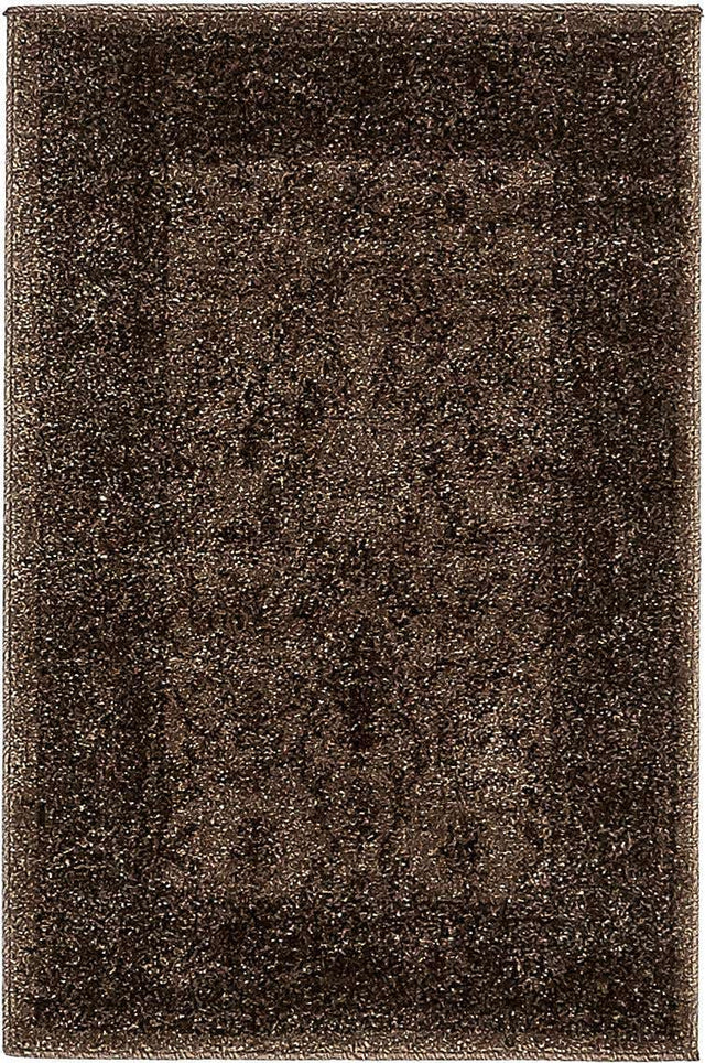 Brown 2' x 3' 1 La Jolla Rectangle Area Rug 100% Polypropylene Traditional Pattern Easy Clean Carpet for Living, Dining, Bedroom, Office for Sale at Rug Engine