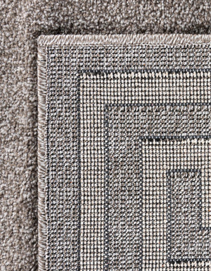 Gray 2' x 6' 1 Athens Runner Area Rug 100% Polypropylene With Cotton Backing Easy Clean Indoor Living Dining Room Bedroom Office Carpet for Sale at Rug Engine