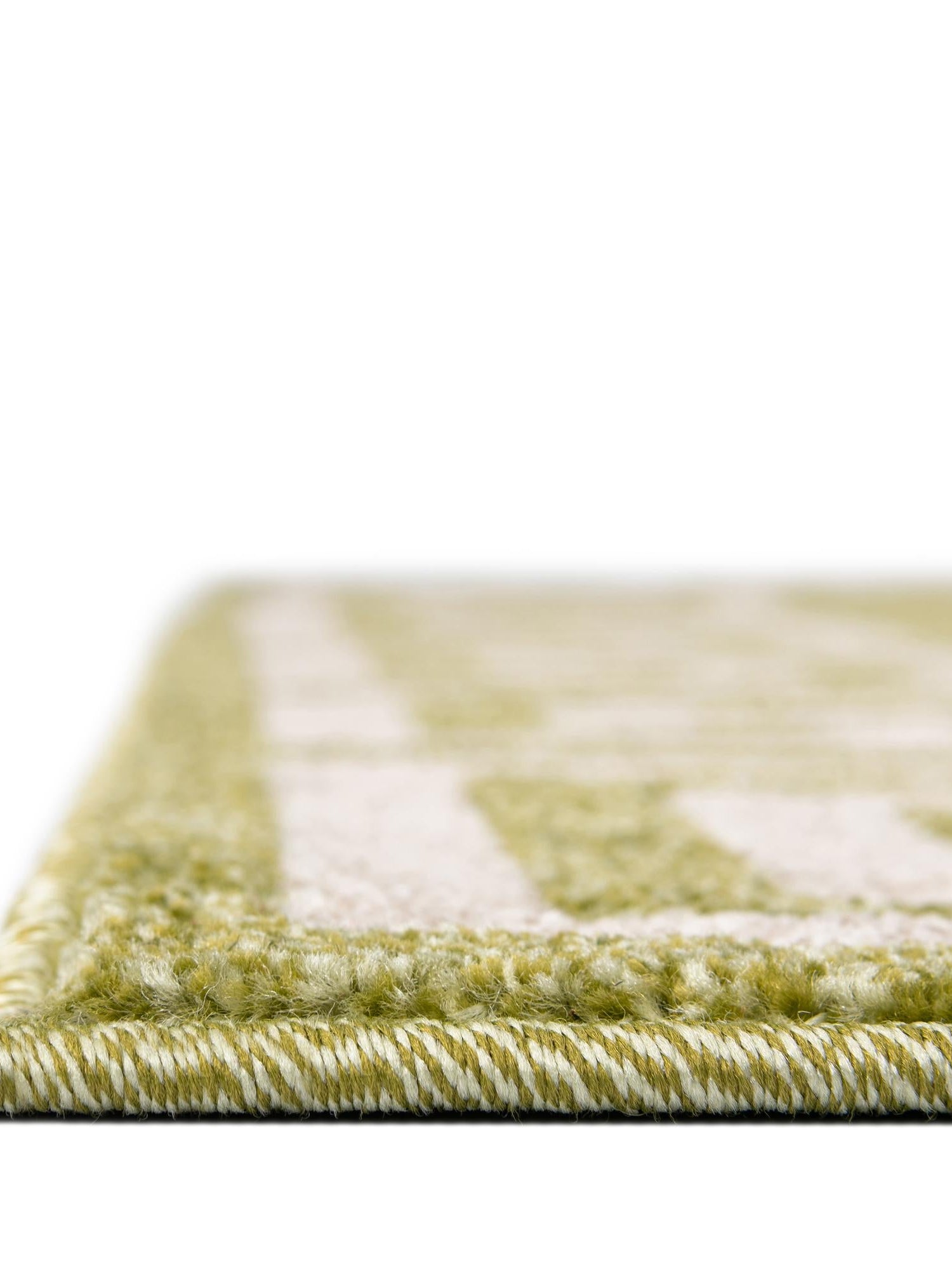 Light Green 2' 7 x 10' Athens Runner Area Rug 100% Polypropylene With Cotton Backing Easy Clean Indoor Living Dining Room Bedroom Office Carpet for Sale at Rug Engine