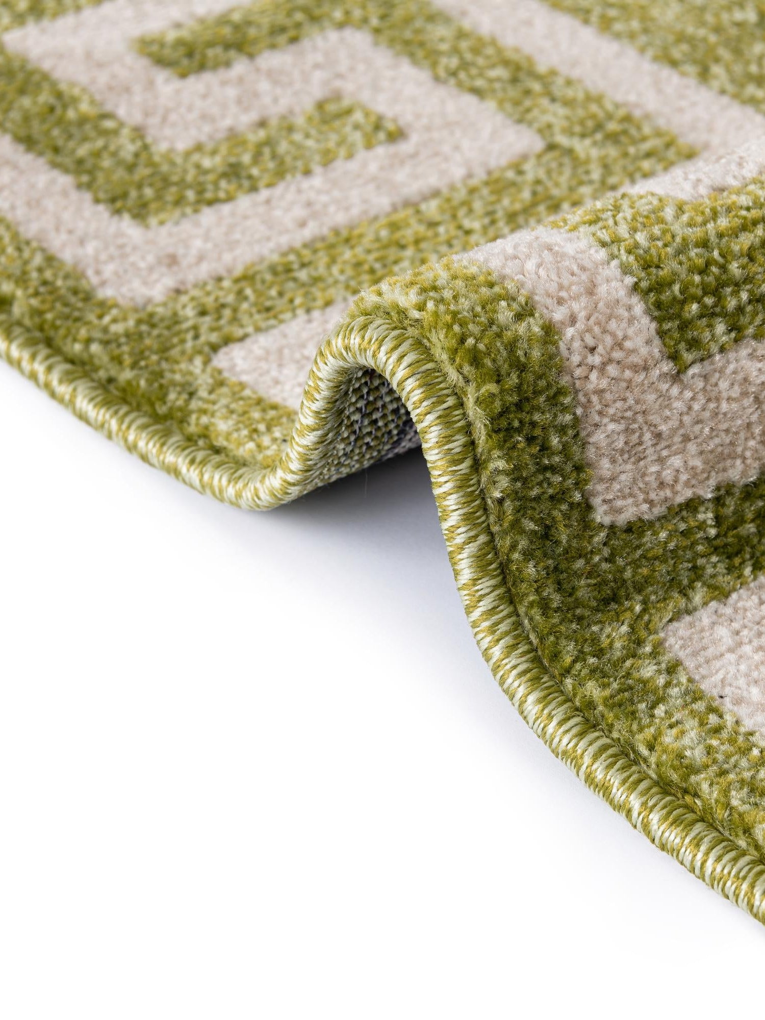 Light Green 2' 7 x 10' Athens Runner Area Rug 100% Polypropylene With Cotton Backing Easy Clean Indoor Living Dining Room Bedroom Office Carpet for Sale at Rug Engine