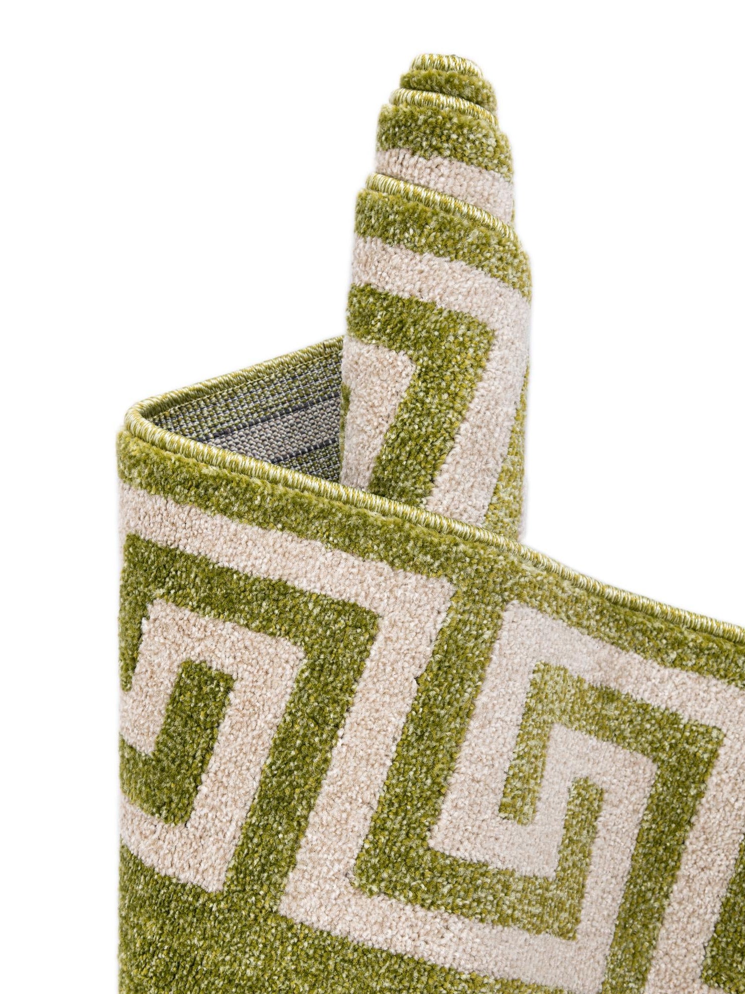 Light Green 2' 7 x 10' Athens Runner Area Rug 100% Polypropylene With Cotton Backing Easy Clean Indoor Living Dining Room Bedroom Office Carpet for Sale at Rug Engine