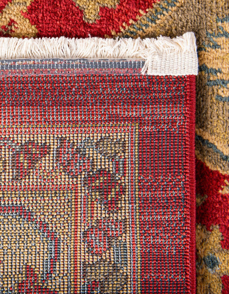 Red 2' 7 x 7' 1 Sahand Runner Area Rug Affordable Easy Clean Traditional Design Durable Carpet for Home Interior Design Living Room Dining Office for Sale at Rug Engine