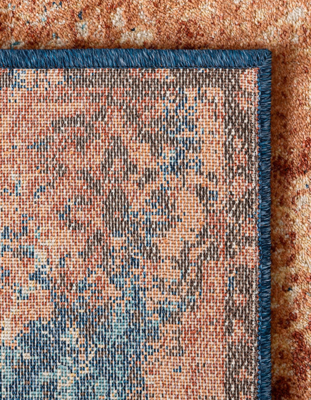 Brick Red 9' x 12' 2 Mystic Rectangle Area Rug 100% Polypropylene Abstract Modern Carpet for Living Rooms, Dining, Bedrooms, Office for Sale at Rug Engine