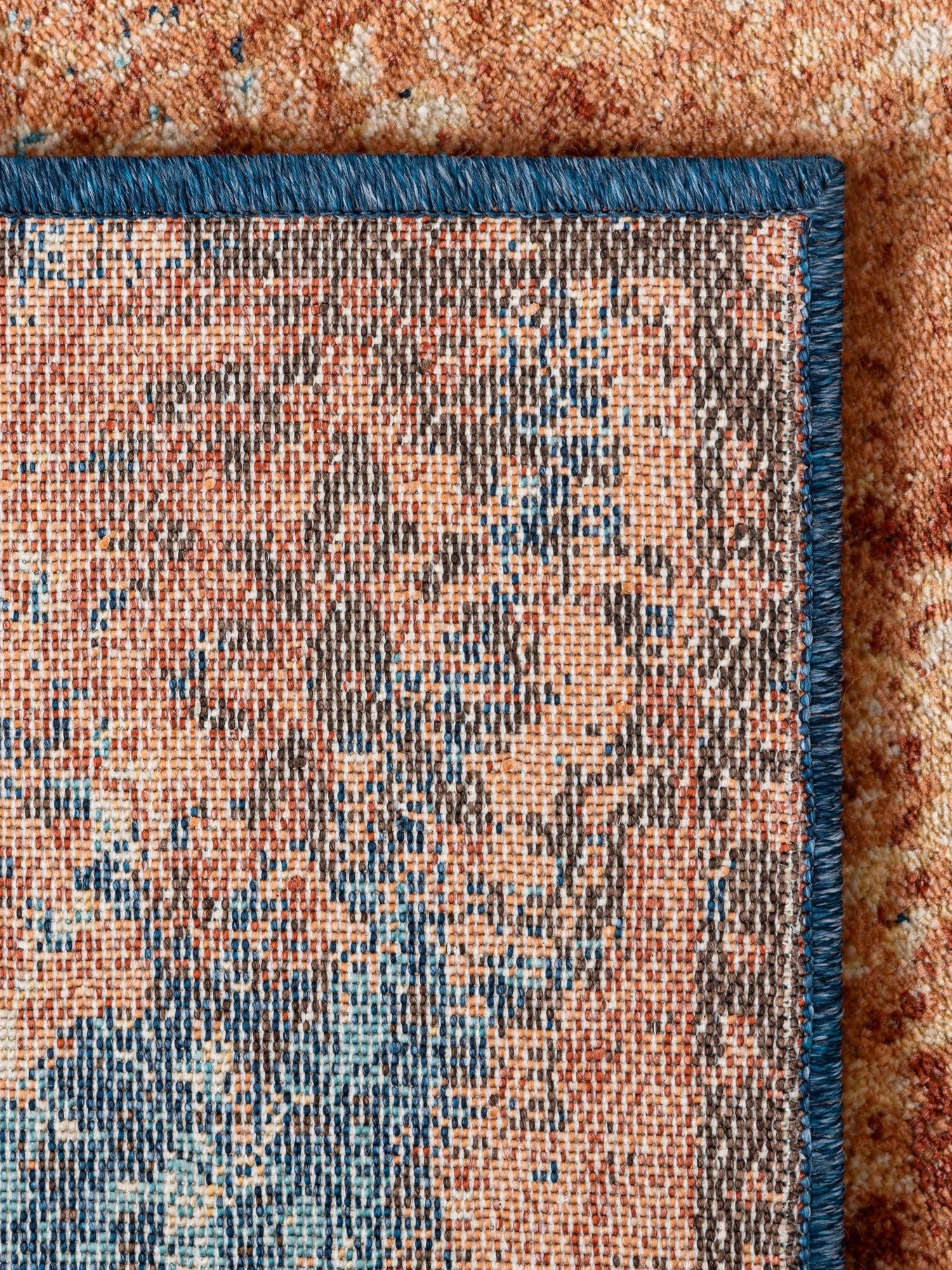 Brick Red 5' 1 x 8' Mystic Rectangle Area Rug 100% Polypropylene Abstract Modern Carpet for Living Rooms, Dining, Bedrooms, Office for Sale at Rug Engine