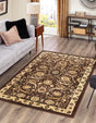 Brown 2' x 3' 1 Espahan Rectangle Area Rug 100% Polypropylene Stain Resistant Carpet With Cotton Backing Vivid Colorful Traditional Interior Design for Sale at Rug Engine