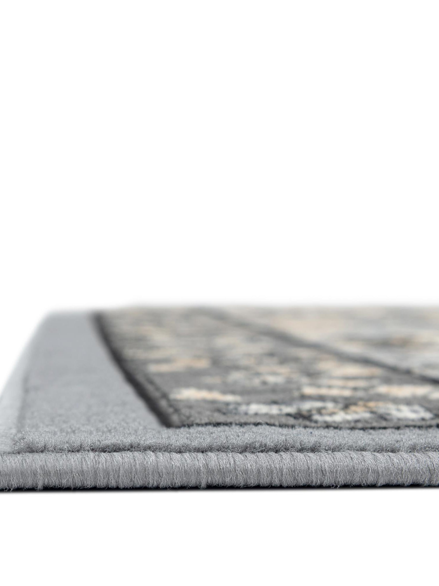 Dark Gray 5' 3 x 8' Espahan Rectangle Area Rug 100% Polypropylene Stain Resistant Carpet With Cotton Backing Vivid Colorful Traditional Interior Design for Sale at Rug Engine