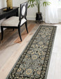 Dark Gray 2' 7 x 10' Espahan Runner Area Rug 100% Polypropylene Stain Resistant Carpet With Cotton Backing Vivid Colorful Traditional Interior Design for Sale at Rug Engine